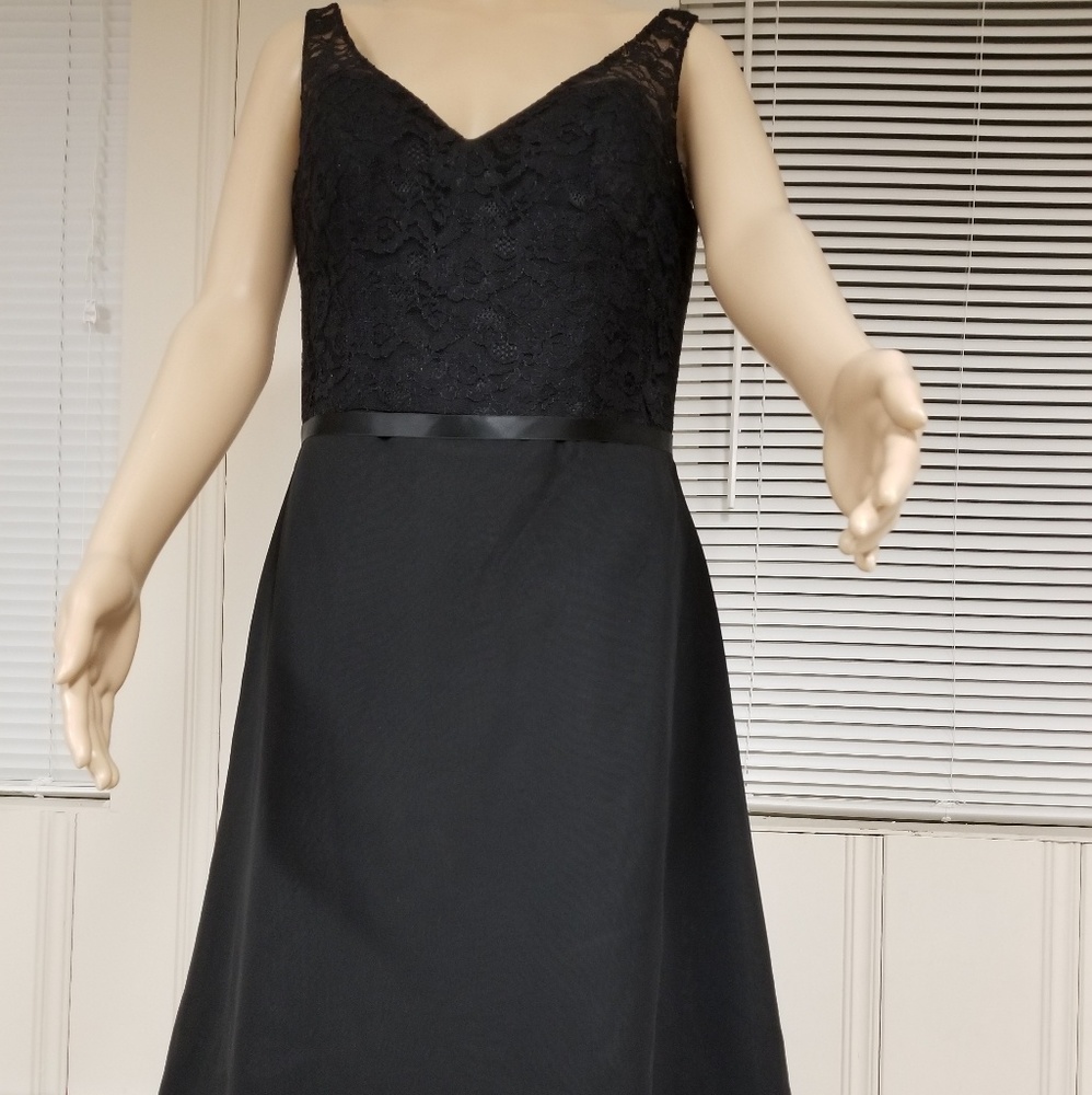 Wtoo Black Cocktail Dress - Size 8